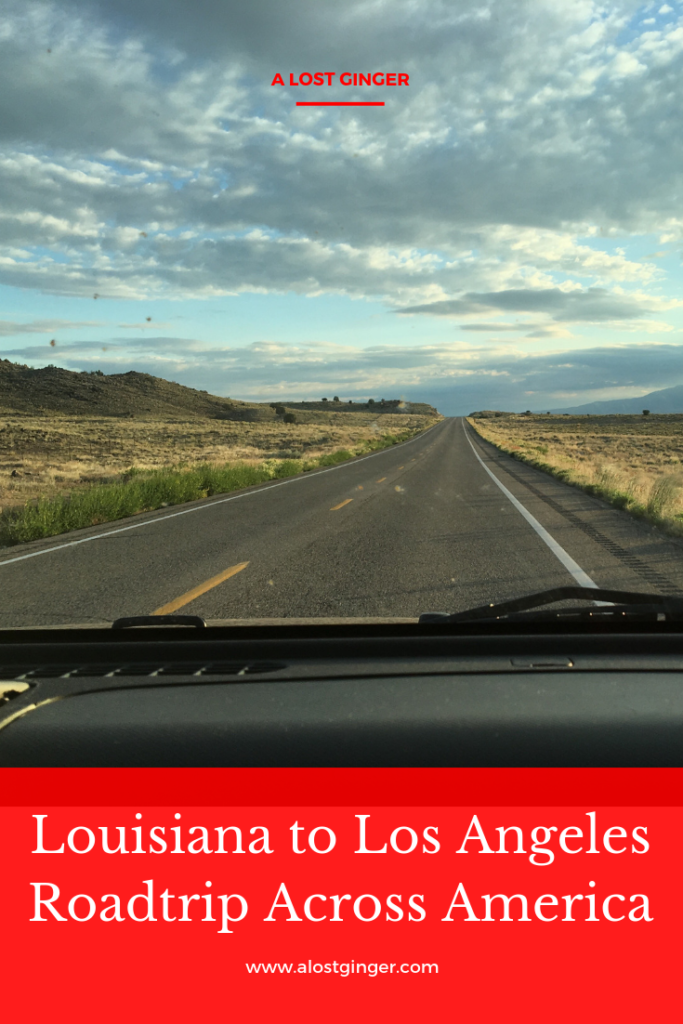 road trip from louisiana to california